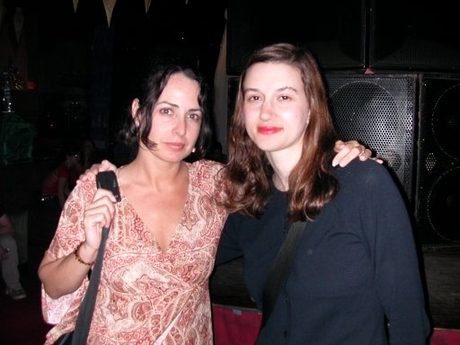 Christine Moritz
 and Christina Long, Winter Music Conference 2003